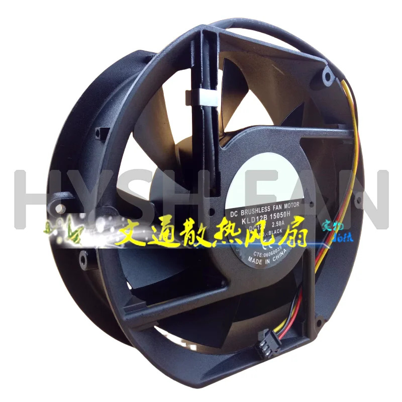 KLD12B 15050H 냉각팬 DC12V 2.50A 캐비닛 17251