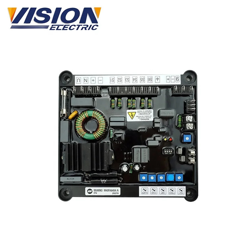 자동 전압 조정기 R M40FA640A 브러시리스 제너레이터
