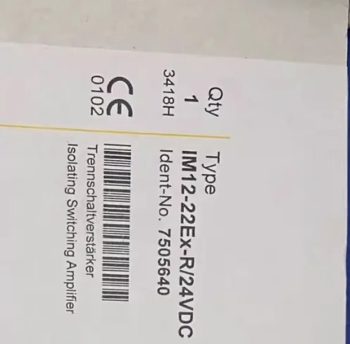 IM12-22Ex-R/24VDC FX5-16EYT/ES 3TH4310-0B 1746-IM16 EDS 405A MM SC 208A RLK31-8-2500-IR