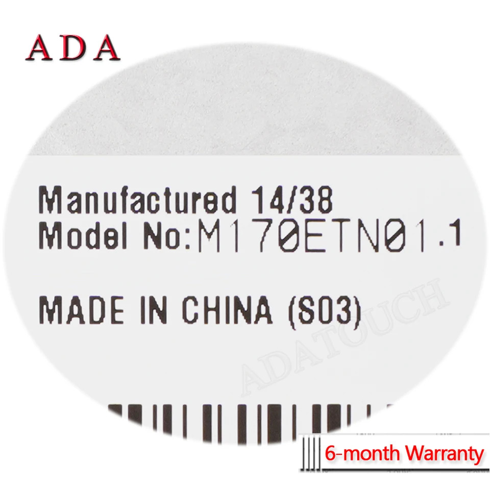 M170ETN01.1 LCD 디스플레이 패널