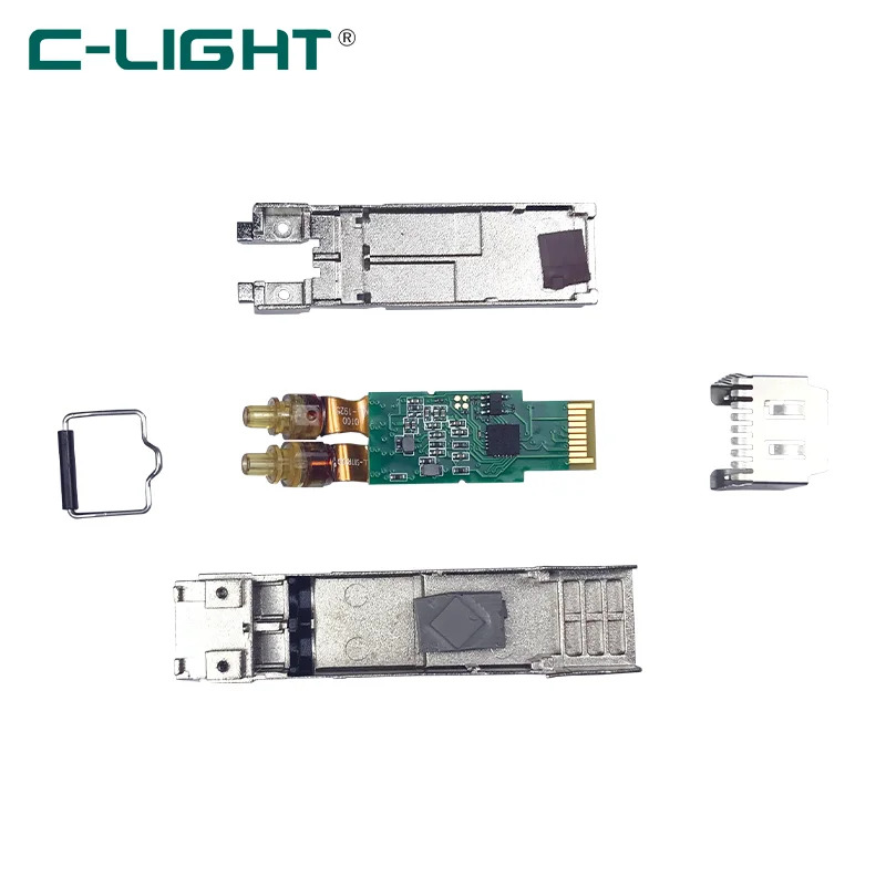 OEM 10GBase-ER 호환 SFP  송수신기 SMF 1550nm 40km LC DOM 전송 네트워크 C-Light