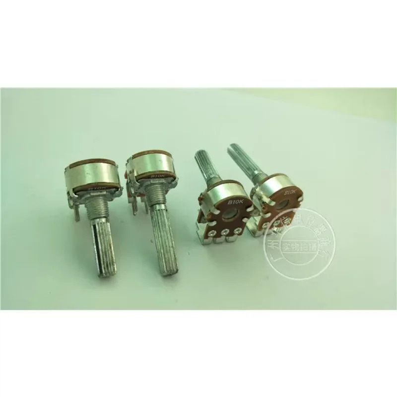 10Pcs 148 이내부 벤딩 발 전위차계 B10K 꽃 줄기 25MM 30MM 단계 41C