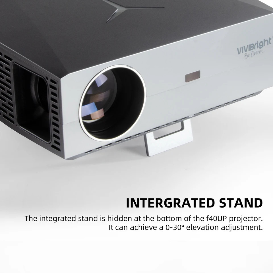 발사 영사기 F40UP 똑똑인조 인wifi led 1080p 이동 전화 proyector 무선 투상