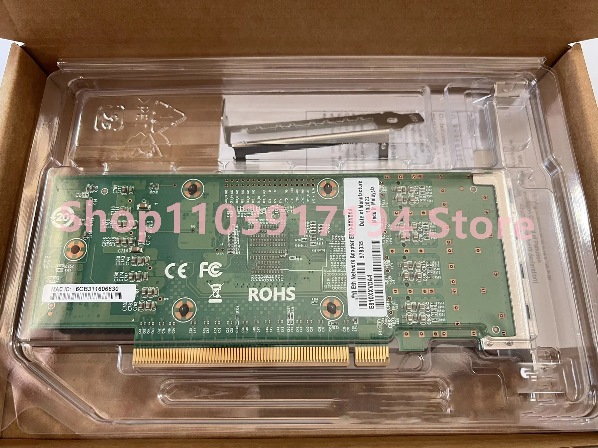Eth 네트워크 어댑터 E810-XXVDA4 4포트 25G 기가비트 카드용