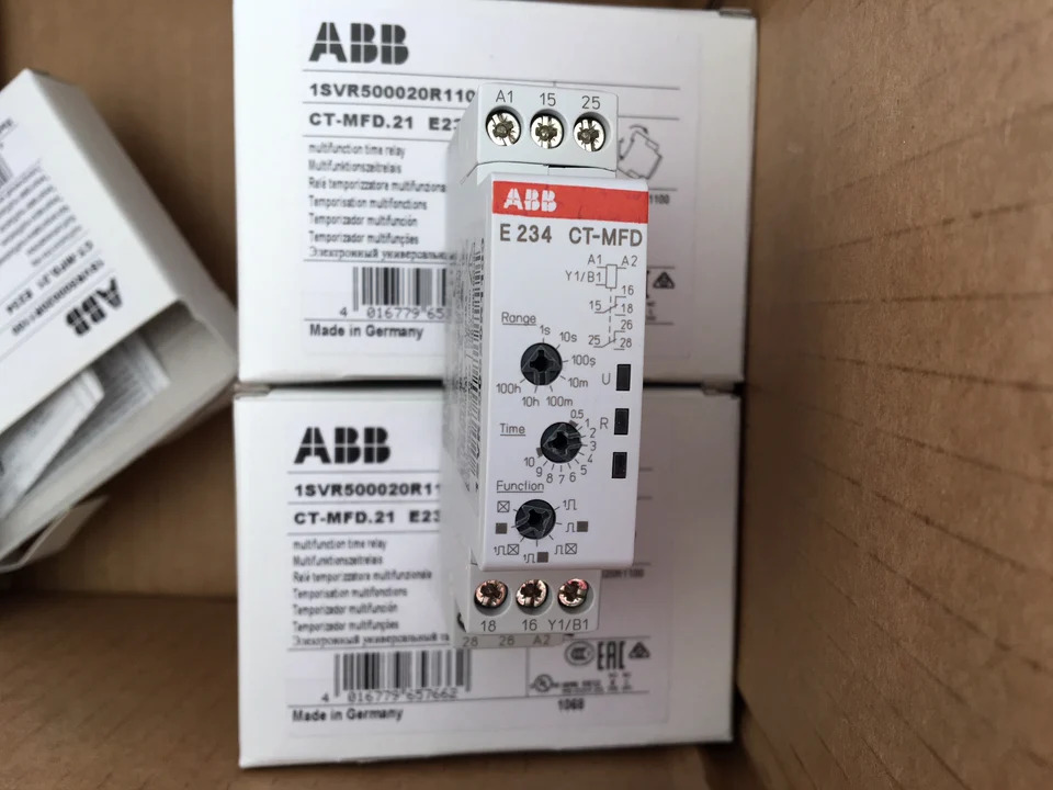 오리지널 ABB 타임 릴레이 CT-MFD.2112-240VAC/DC 소재 10083057 신