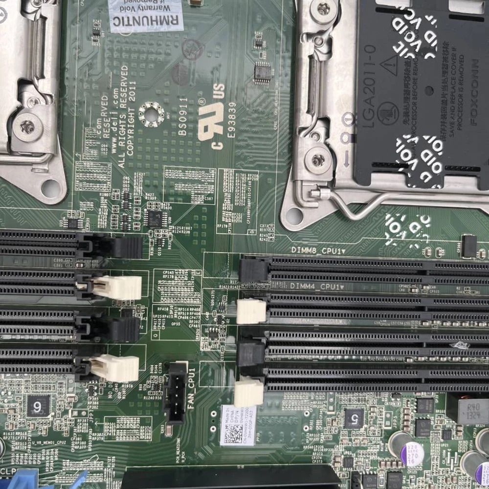 Dell T7600 TF3RV VHRW1 0TF3RV 0VHRW1워크스테이션 마더보드