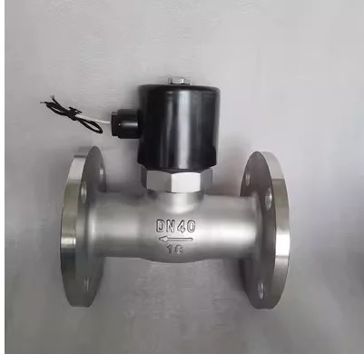 ZBSF 스테인리스강 플랜지솔레노이드 밸브 304 DN100 -350mm DN15 -110M DN20-110MM DN25 -125 DC24V