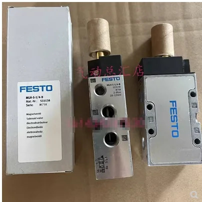 FESTO 전자기 밸브 MLH-5-1-4-B 533138 MLH-5-1-8-B 533137 H555 2-8bar 28-120 psi