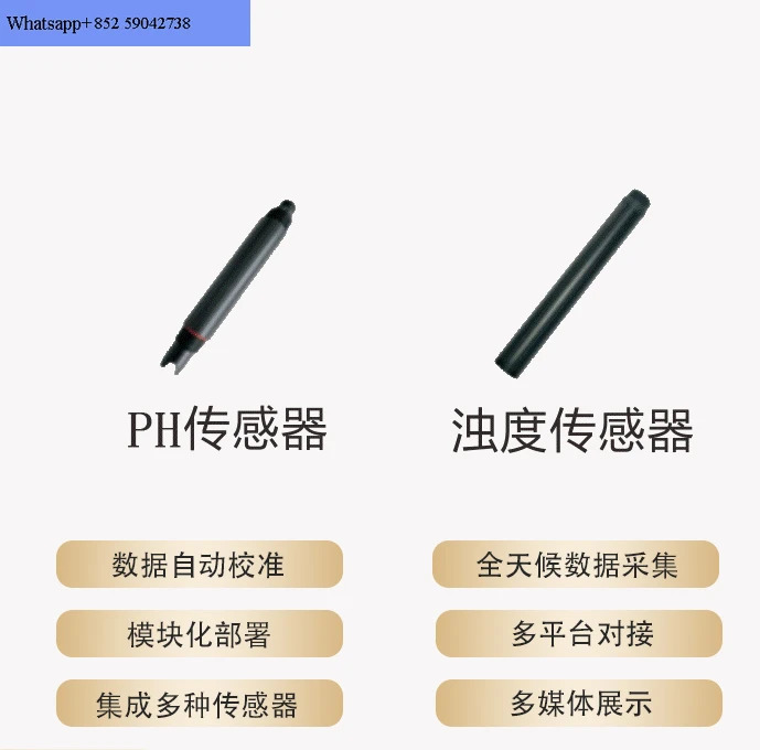 수질 부표 모니터링 스테이션 멀티 파라미터 검출기 PH 암모니아 질소 COD