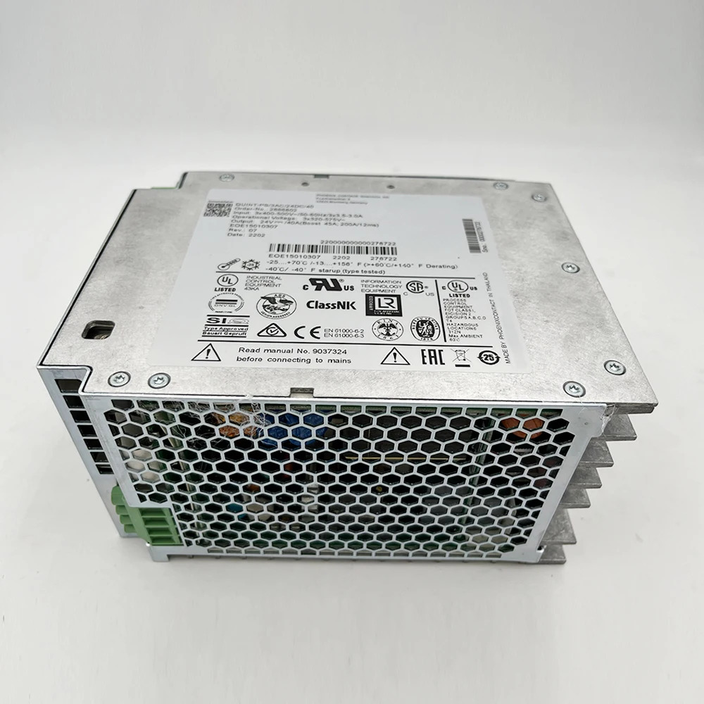 피닉스 QUINT-PS/3AC/24DC/40 24V/40A2866802 레일 스위칭 전원공급장치