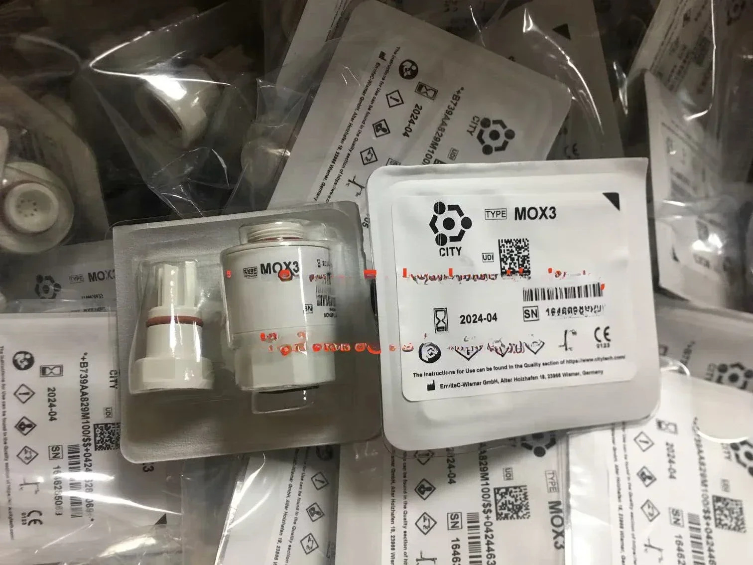 MOX3 AA829-M10 산소 센서 O2 Mindray SV300 MOX-3