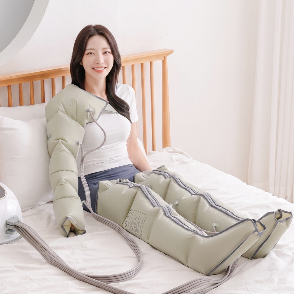 종아리 마사지기 에어웨이브 DR-5180 마사지기 추천 종아리 마사지 사용법 휴대용 마사지기