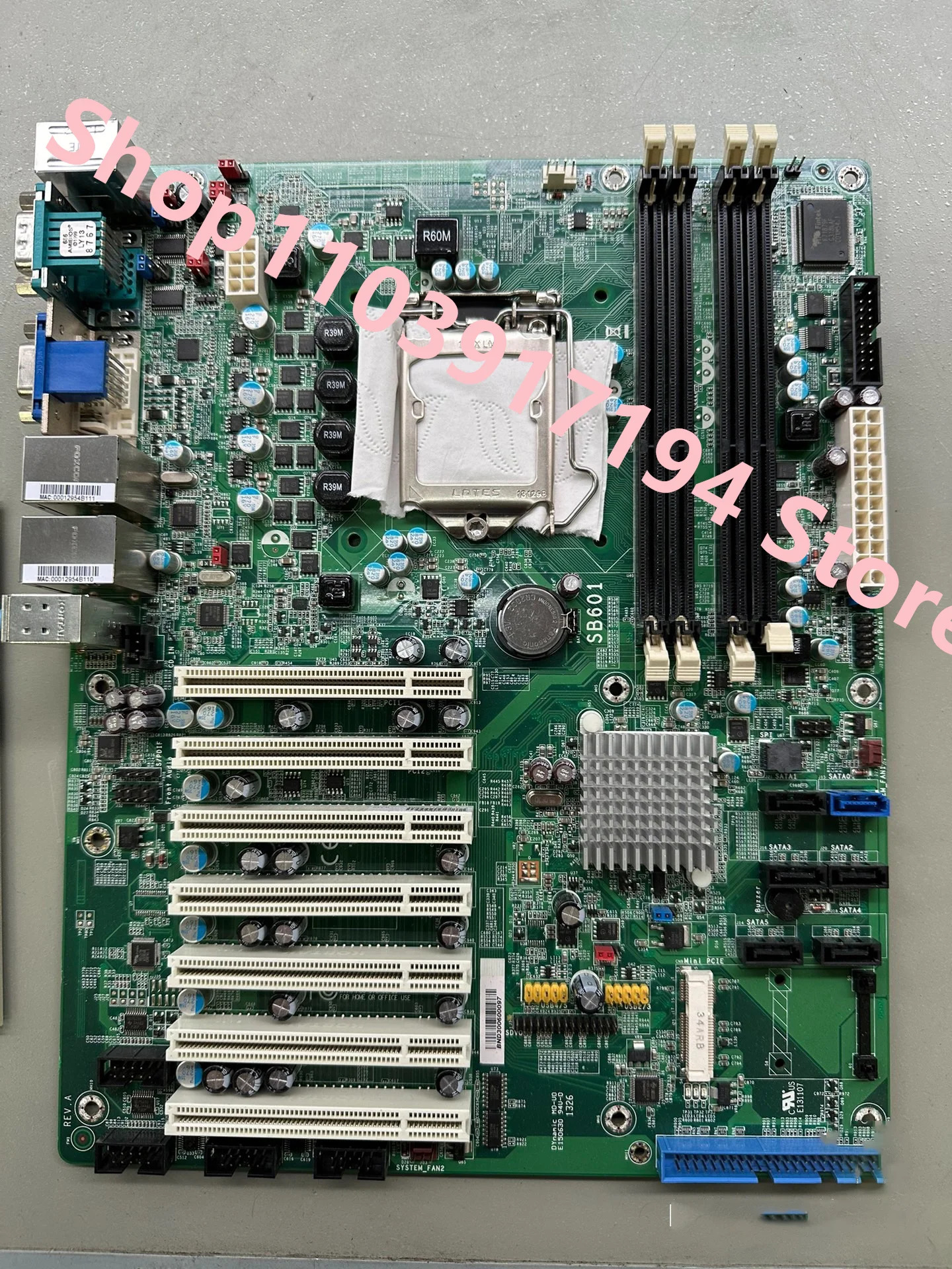 DFI SB601 산업제어 장비 마더보드 SB601-C