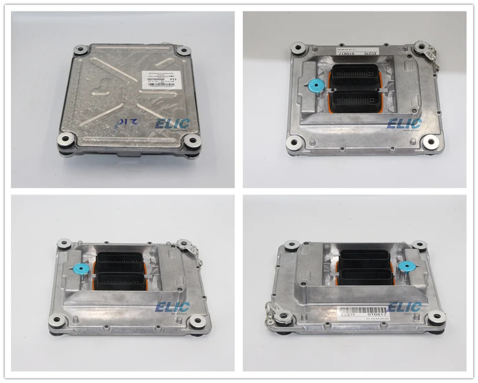 ELIC 굴삭기 EC210B EC240B EC290B EC360B D6E D7E 엔진 ECM 컴퓨터 보드 60100000