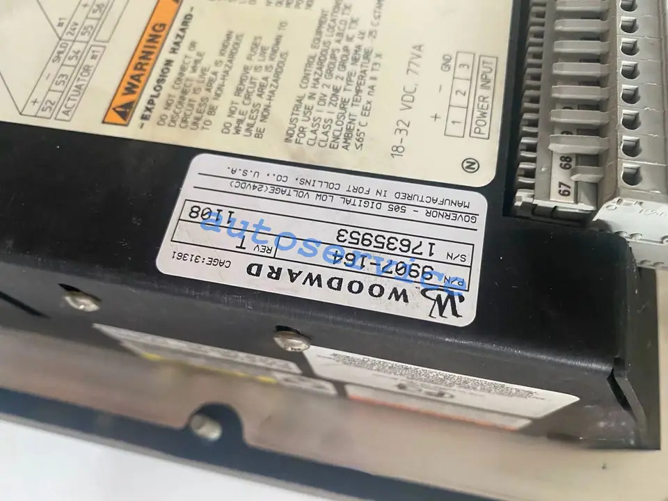 Woodward 505 블로워 제어 9907 사리퍼 완료 리퍼 164 L