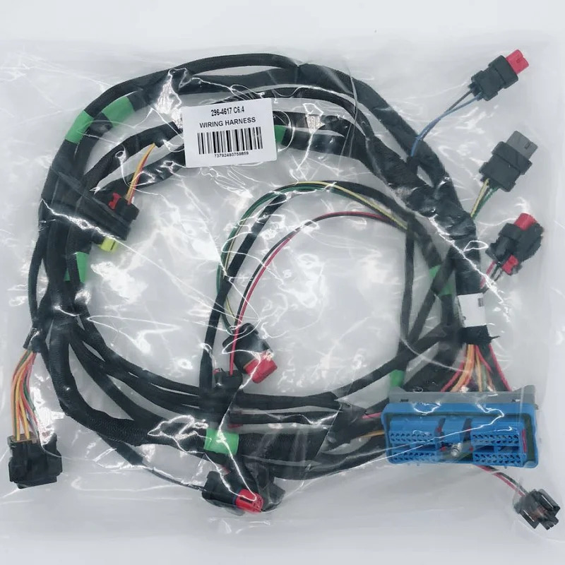 Cat 320d 323d 굴삭기 엔진 배선 하네스 C6.4 296-2617 Harness As-Engine