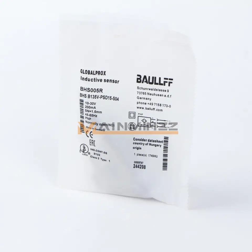 발러프 스위치 BHS005R BHS B135V-PSD15-S04 센서신