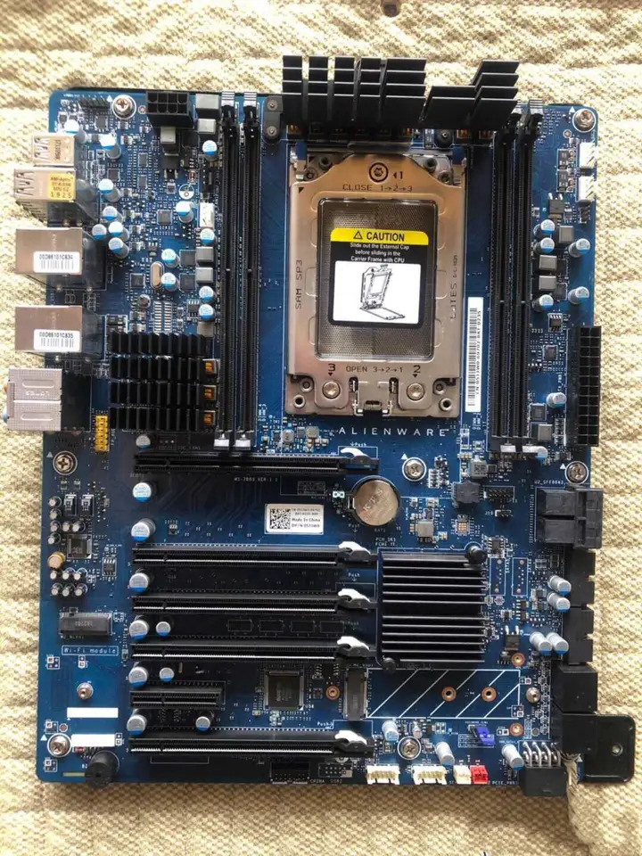 MS-7B03 데스크탑 PC 마더보드 Ryzen호환Threadripper 1 세대 2 세대5J3W0 X399 R7 DELL Alineware Area-51