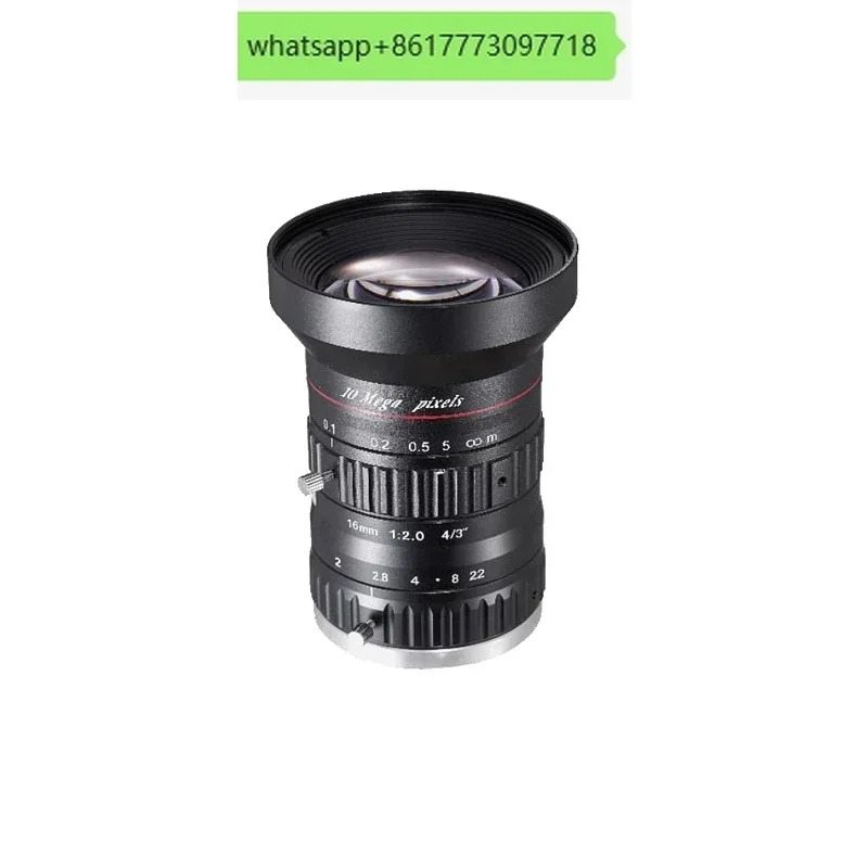 SA1620M-10MP 1천만 픽셀 고정 초점 16mm 4/3인치 C-포트 산업카메라 렌즈