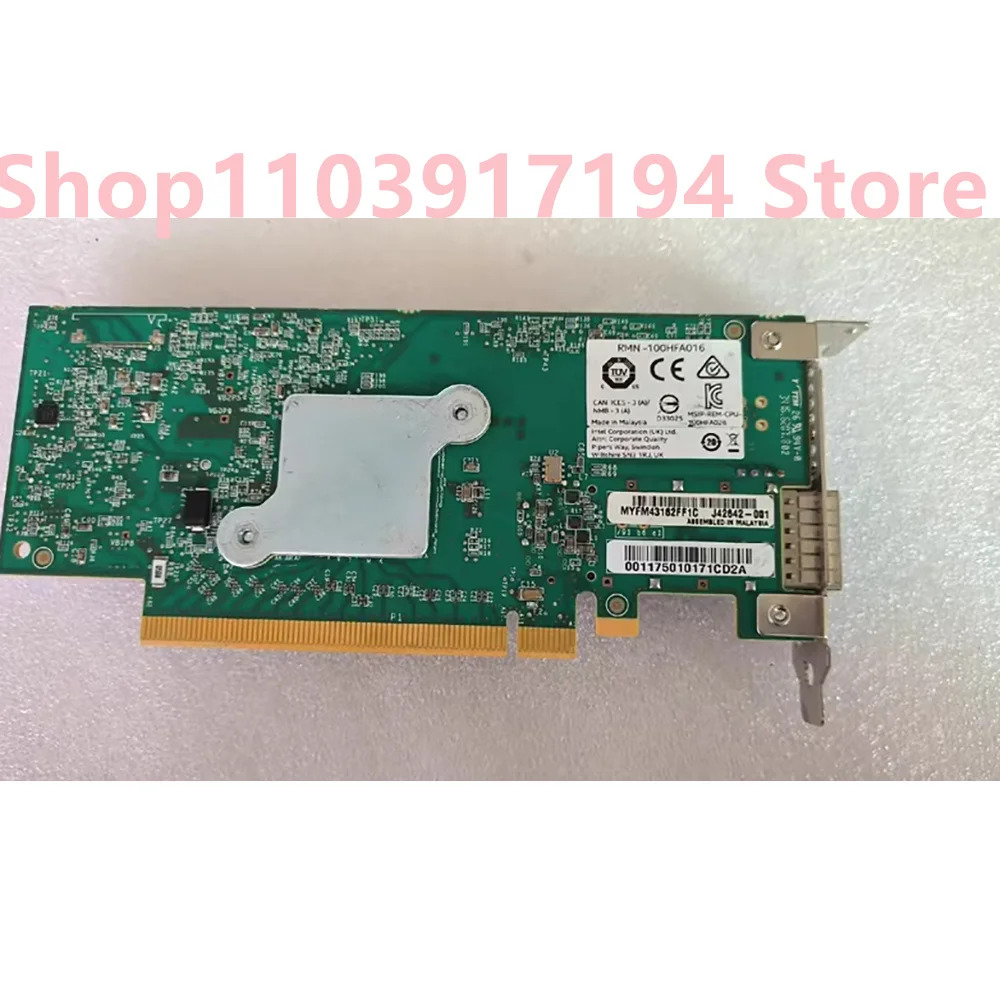 로우 OPA 네트워크 카드 파이버 서버 100HFA016 RMN-100HFA016 3.0X16 100G
