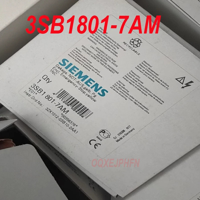 스크램 스위치 3SB1801-7AM