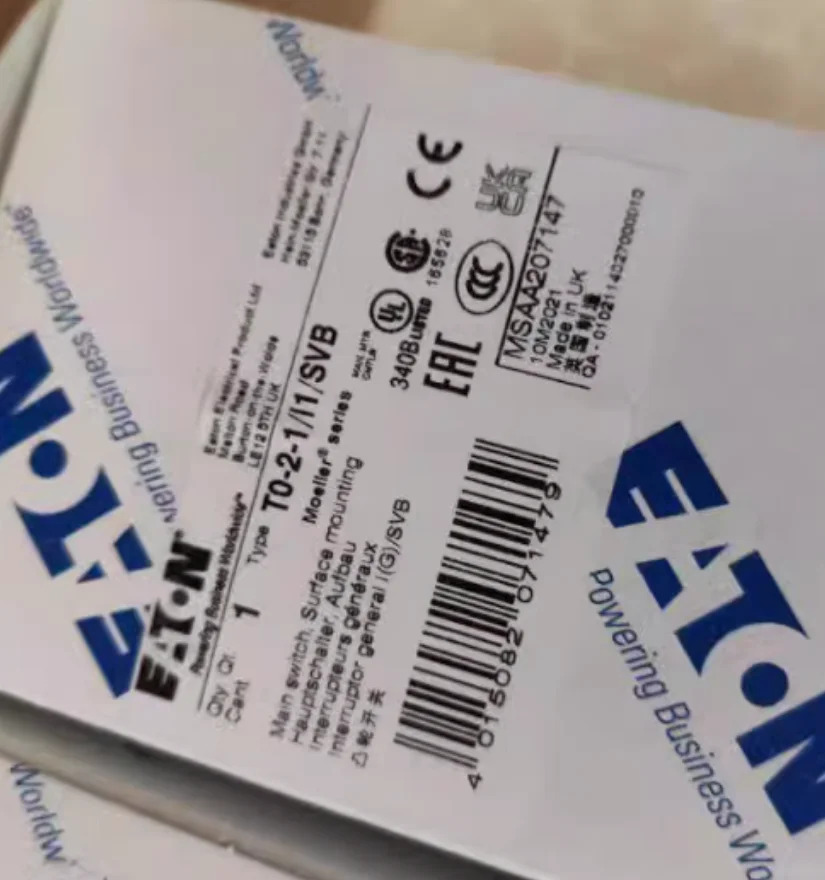 Eaton CAM 스위치 T0-2-1 I1 SVB 신
