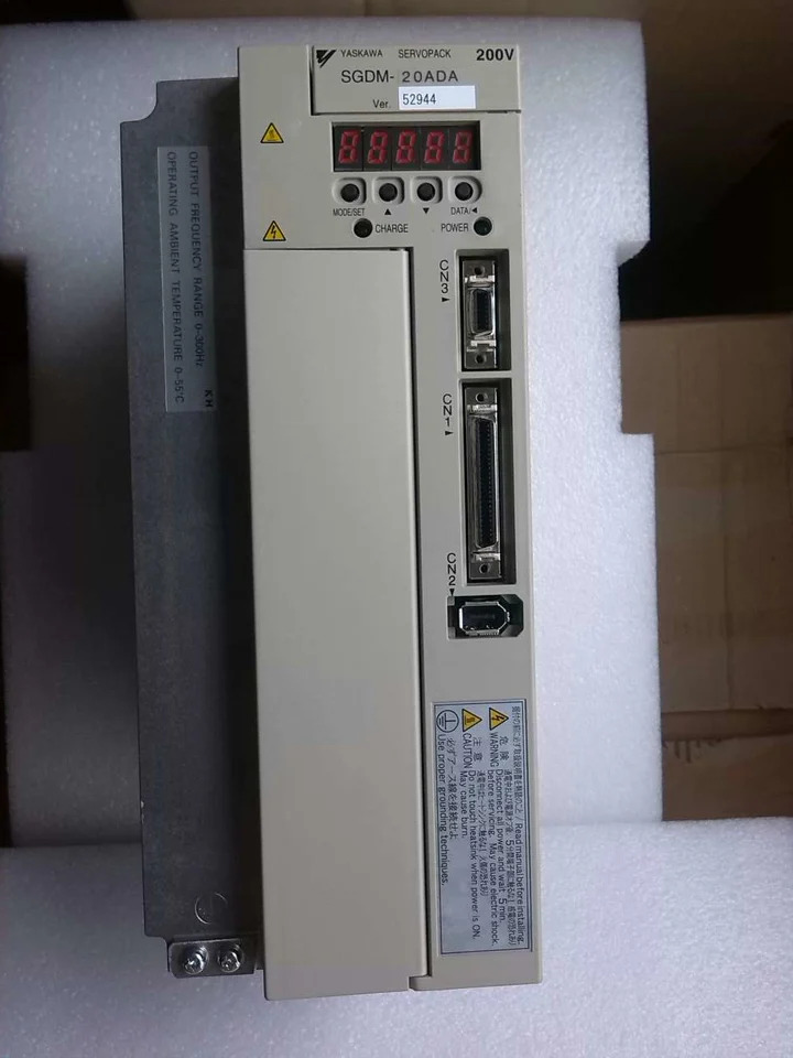 오리지널 일본 Yaskawa 서보 드라이버 SGDM-20ADA