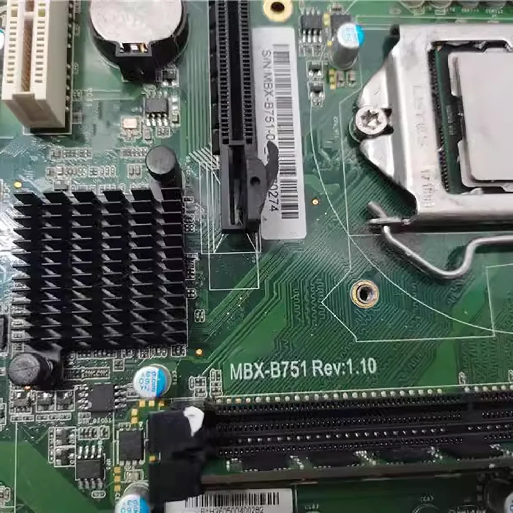 산업마더보드 MBX-B751-01 MBX-B751 Rev 1.10Kondoct 듀얼 NIC 포트용