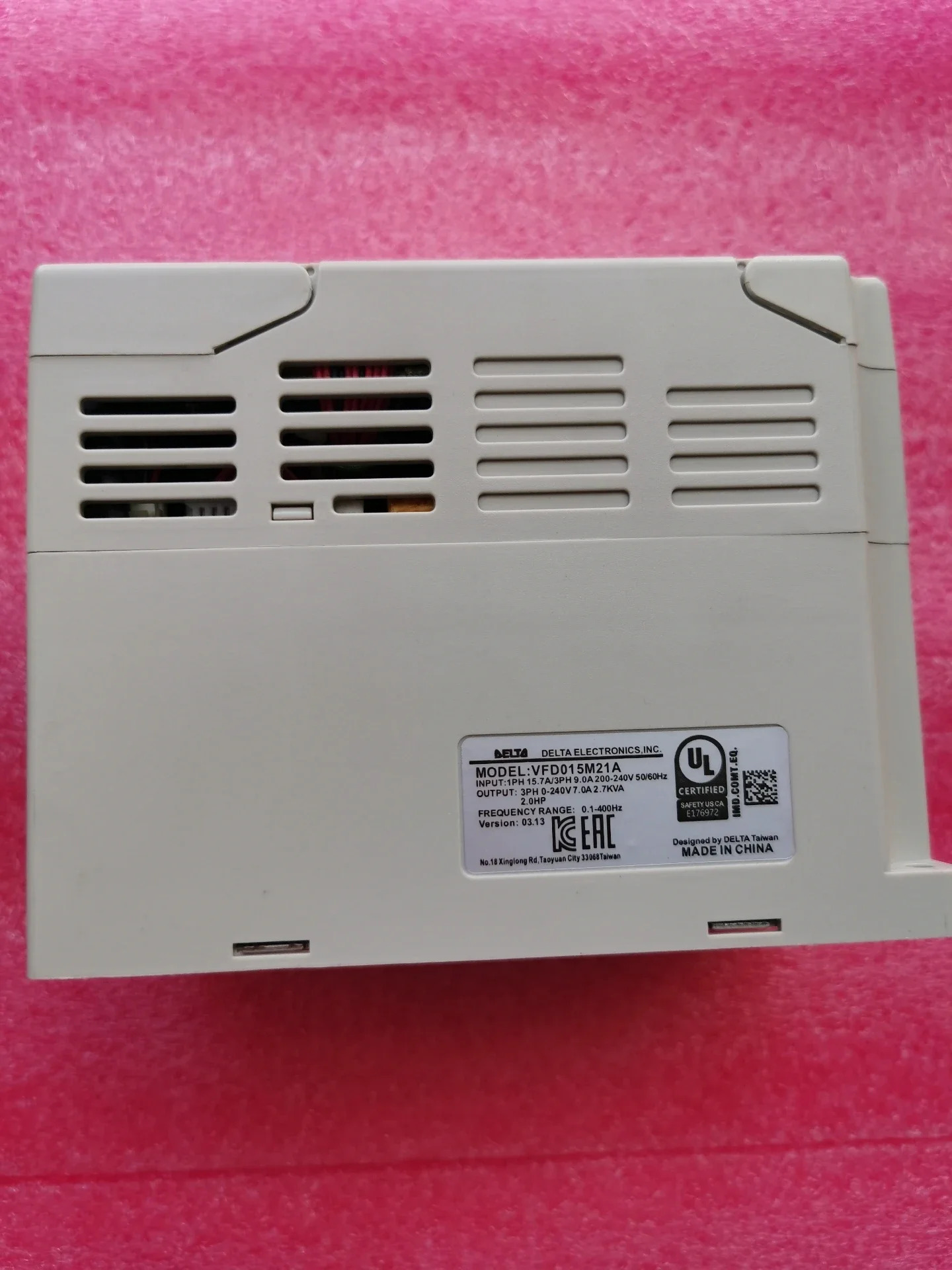 VFD004M21A VFD007M21A VFD015M21A VFD007M43B VFD015M43B VFD022M43B