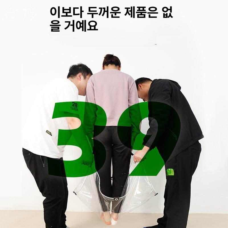 비닐천막 방풍커튼 바람막이 방수포 야외 도어 투명천막 비닐커튼 맞춤 외풍 - 상세 이미지 3