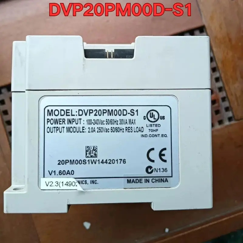 리퍼 PLC 모듈 DVP20PM00D-S1 기능 정상