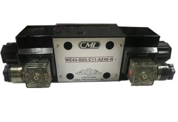 CML 솔레노이드 밸브 WE43-G03-C5-A240-N WE43-G03-C11-A240-N CMD 유압 카멜 대만