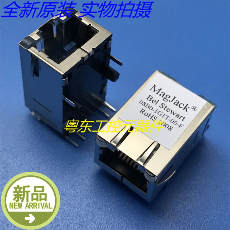 맥잭 BEL 스튜어트 커넥터 08B0-1G1T-06-F RJ45 신