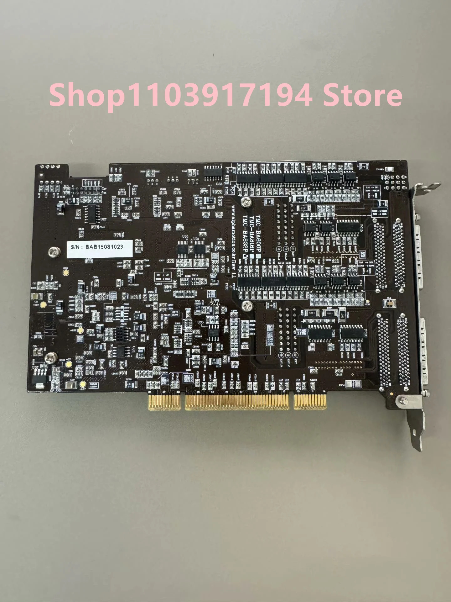 알파 모션 TMC-AC832P 데이터 수집 제어 카드
