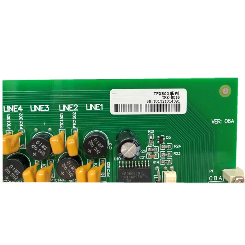 TPX800 시리즈 TPX-B016 Tianbo 디지털 프로 제어 전화 스위치 보드 전 리퍼