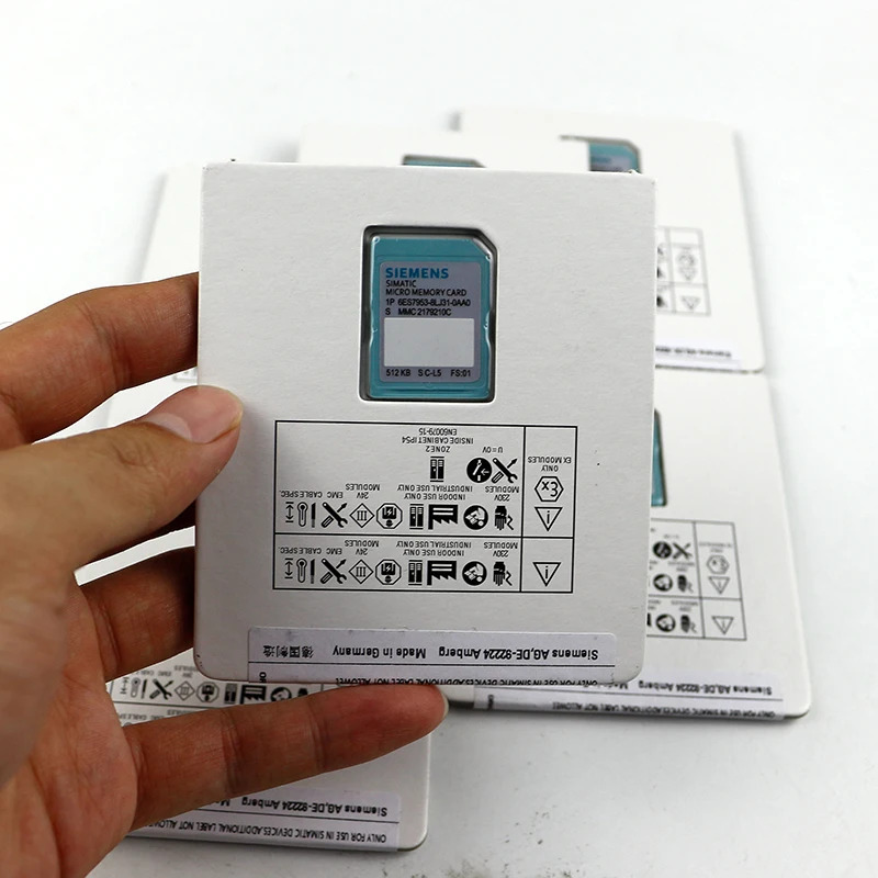 S7-300 마이크로 메모리 카드 MMC 512KB 6ES7953 6ES7953-8LJ31-0AA0 포장 원본