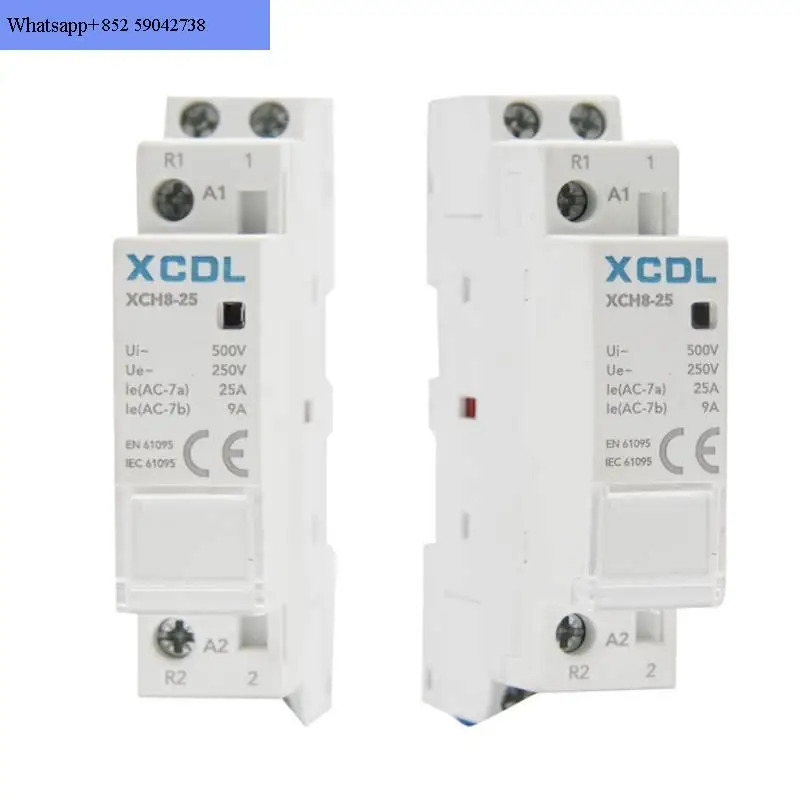 AC 접촉기 XCH8 레일 16A20A25A 정상 개방