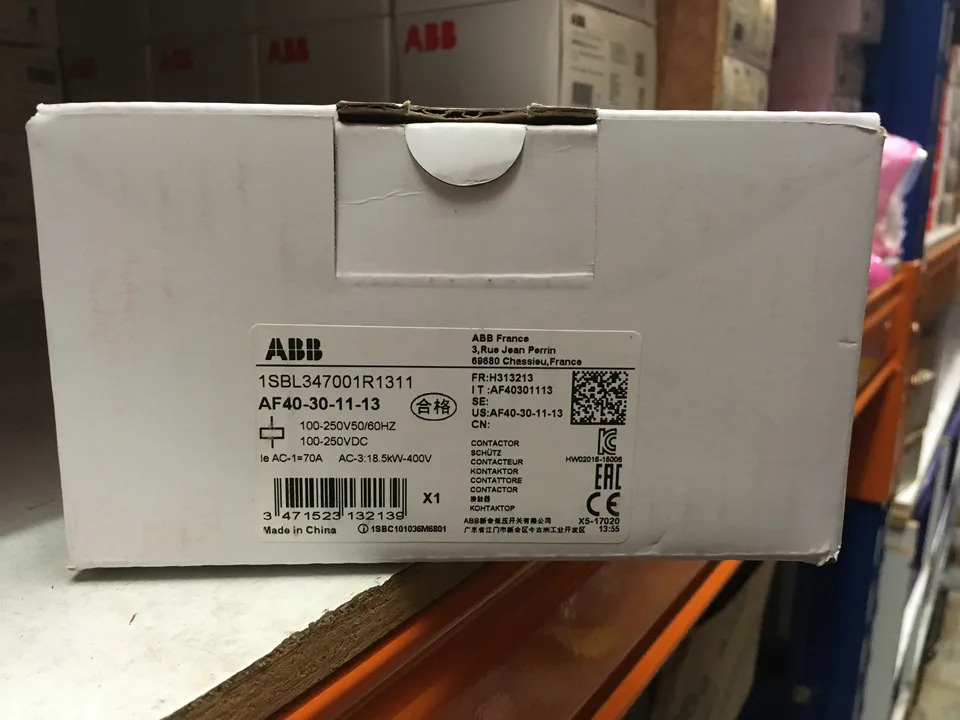 ABB 접촉기 AF40- 30-00-13 30-00-14 DC AC 공유 신