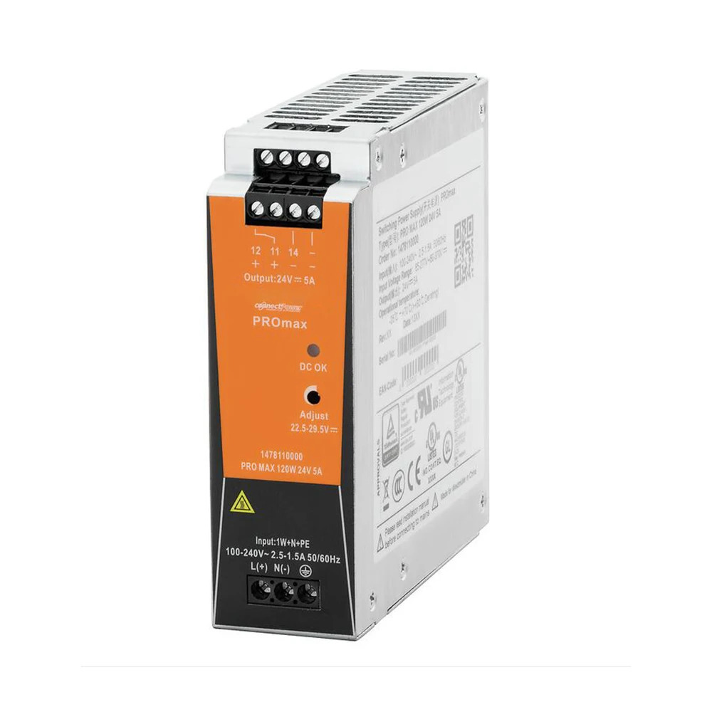 Weidmuller 스위칭 전원공급장치 PRO MAX 120W 24V 5A1478110000