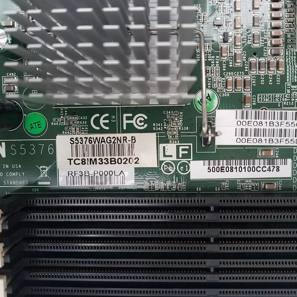 오리지널 서버 마더보드 TYAN S5376 S5376WAG2NR LGA771 SAS 리퍼