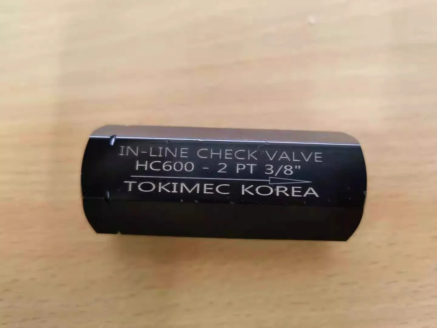 TOKIMEC 인라체크밸브 HC600-2 PT3/8