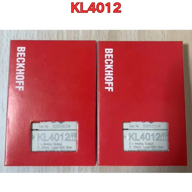 Beckhoff 모듈 KL4012 신