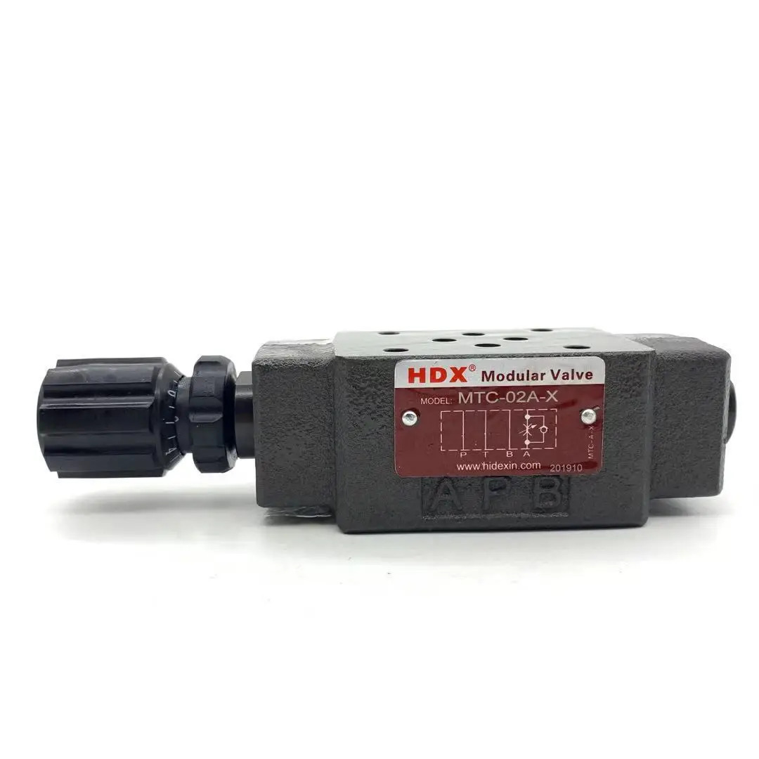 HDX 유압 밸브 모델 MTC-02A-X 하이덱신