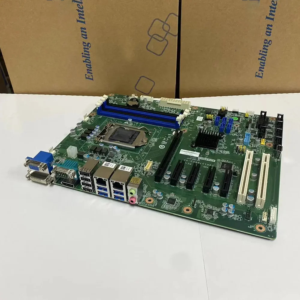 어드밴텍 AIMB-786G2-00A2 i7/i5/i3 Q370 칩 독립 트리플 디스플레이 마더보드AIMB-786 AIMB-786G2