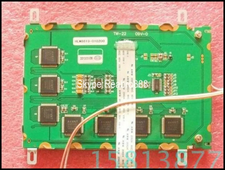 오리지널 산업LCD 스크린 HLM8619 공급 신