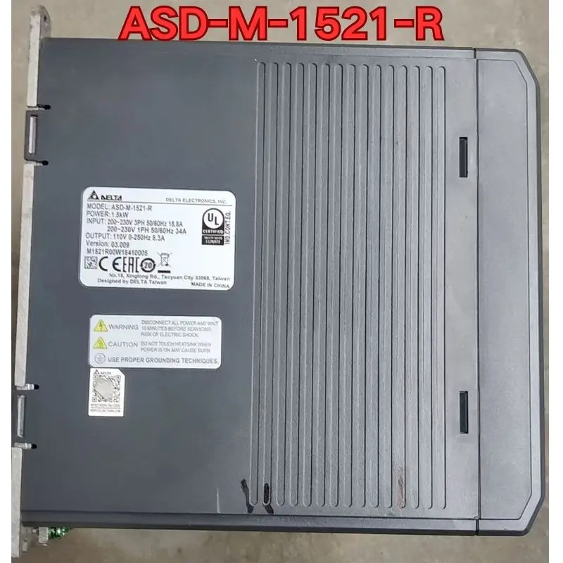 리퍼 서보 드라이브 ASD-M-1521-R 머신 완료