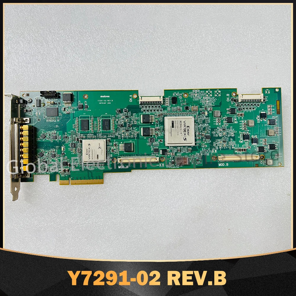 Matrox XMIO2/24/8K/S HD 프로그래밍되지 않은 카드 Y7291-02 REV.B XMI02용