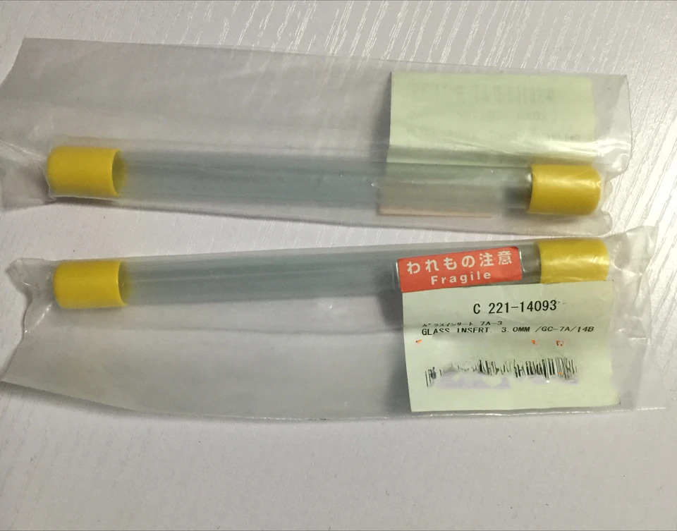 시마즈 오리지널 크빈티지토 그래프 GC-7A 14B 실란화 석영 유리 라이너 221-214093