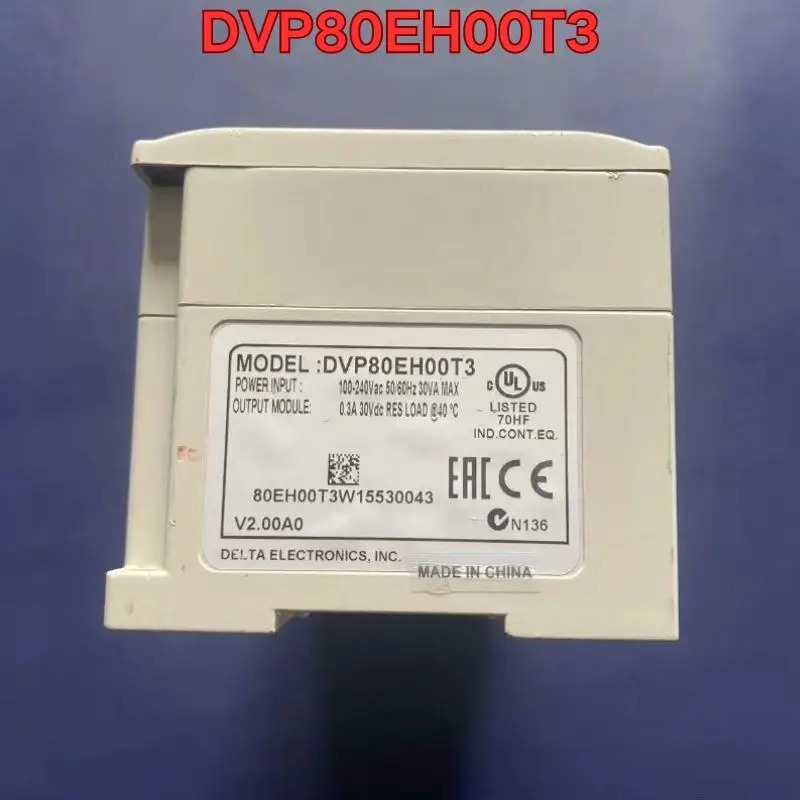 리퍼 PLC 모듈 기능 DVP80EH00T3 정상
