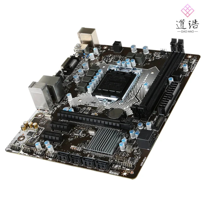B150M-ICAFE D3 마더보드32GB LGA 1151 DDR3 마이크로 B150 메인보드 완전 작동 리퍼